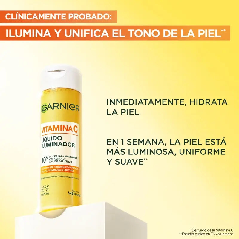 Garnier Salicylic Vit C Liquid Illuminator 120ml