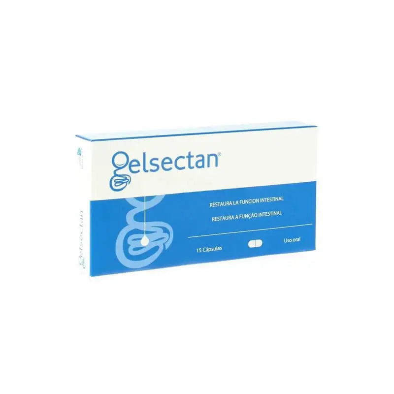 Gelsectan Intestinal Function, 15 Capsules