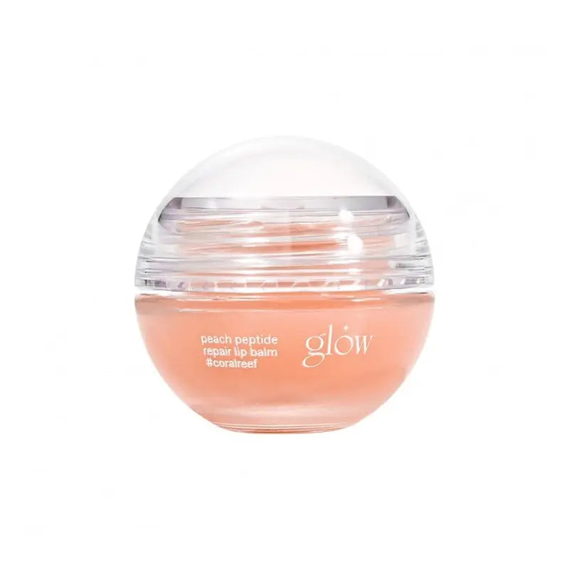 Glow Peach Peptide Repair Lip Balm Coralreef , 8 gr