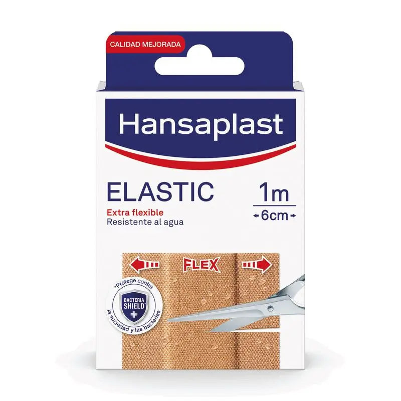Hansaplast Elastic 1 M x6 Cm, 1 unit