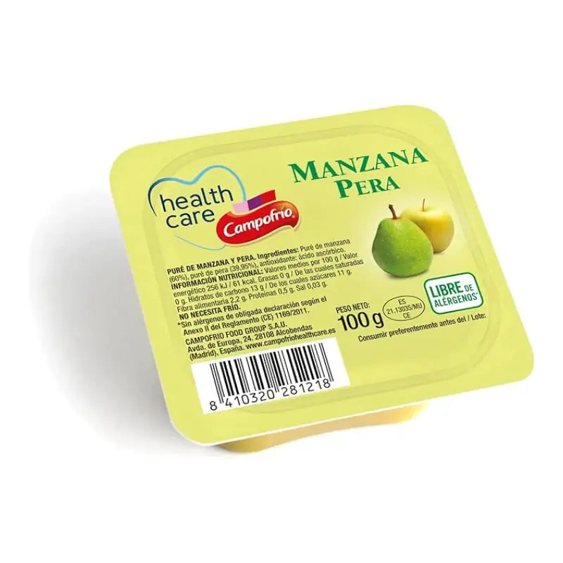 Health Care Campofrio Apple and Pear Purée Health Care Campofrio 100g