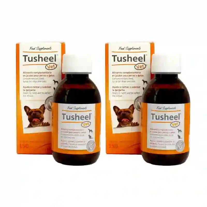 Heel Tusheel Veterinary Cough Syrup For Dogs And Cats, 2X150 Ml
