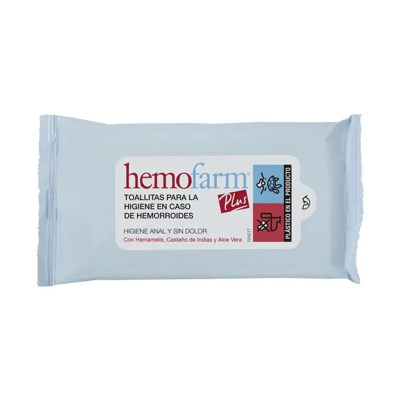 Hemofarm Plus Wipes Sob , 20 units