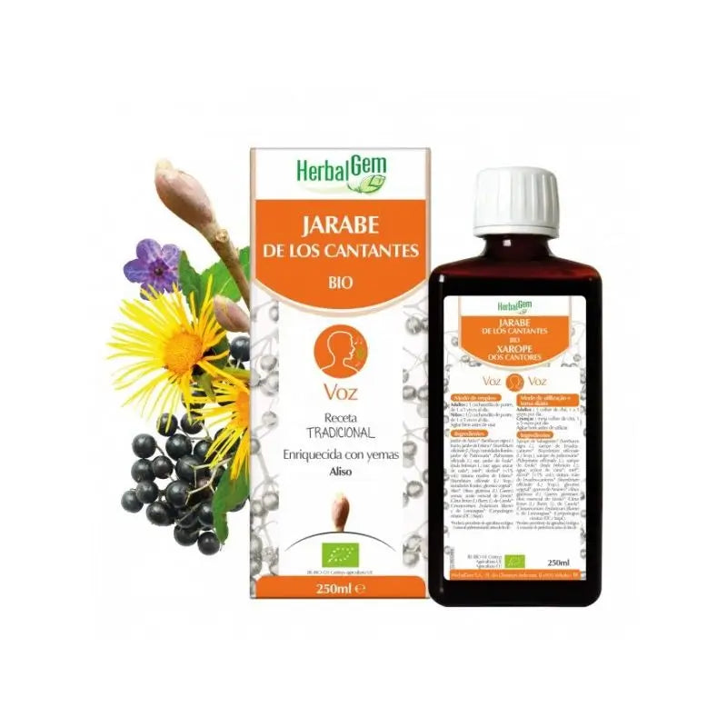 Herbalgem Singers Syrup 250 ml