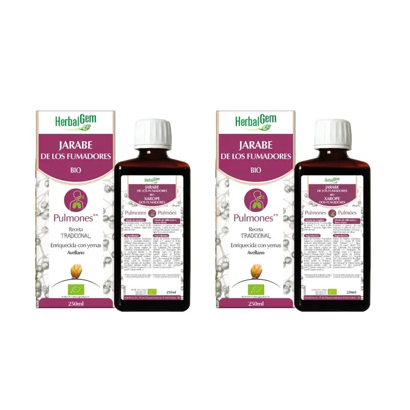 Herbalgem Smokers Syrup, 2X250Ml