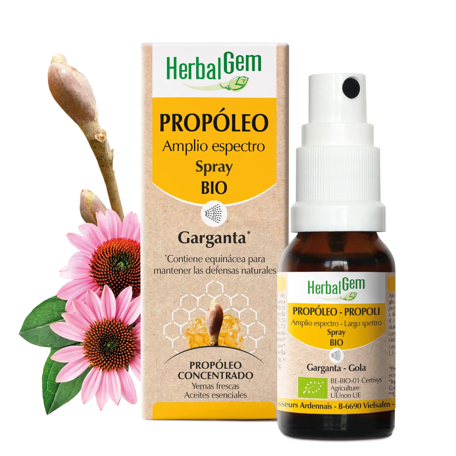 Herbalgem Propolis Broad Spectrum Spray 15 ml
