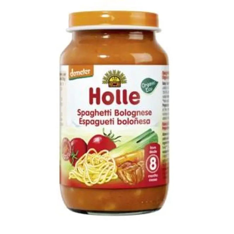 Holle Potito Spaghetti Bolognese Months 220Gr. Demeter