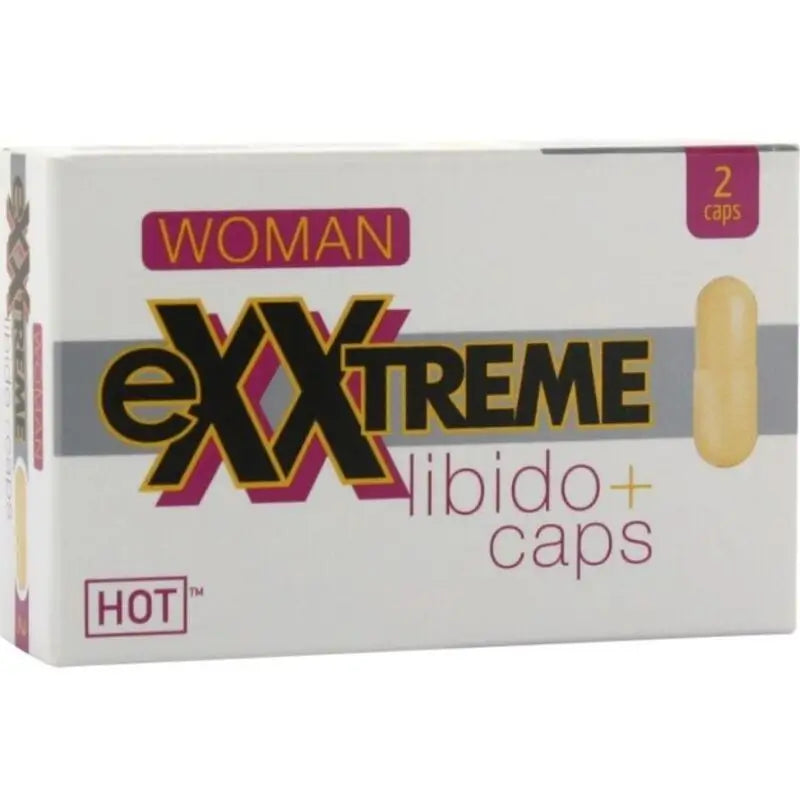 Hot Libido Booster Capsules, 2 Capsules