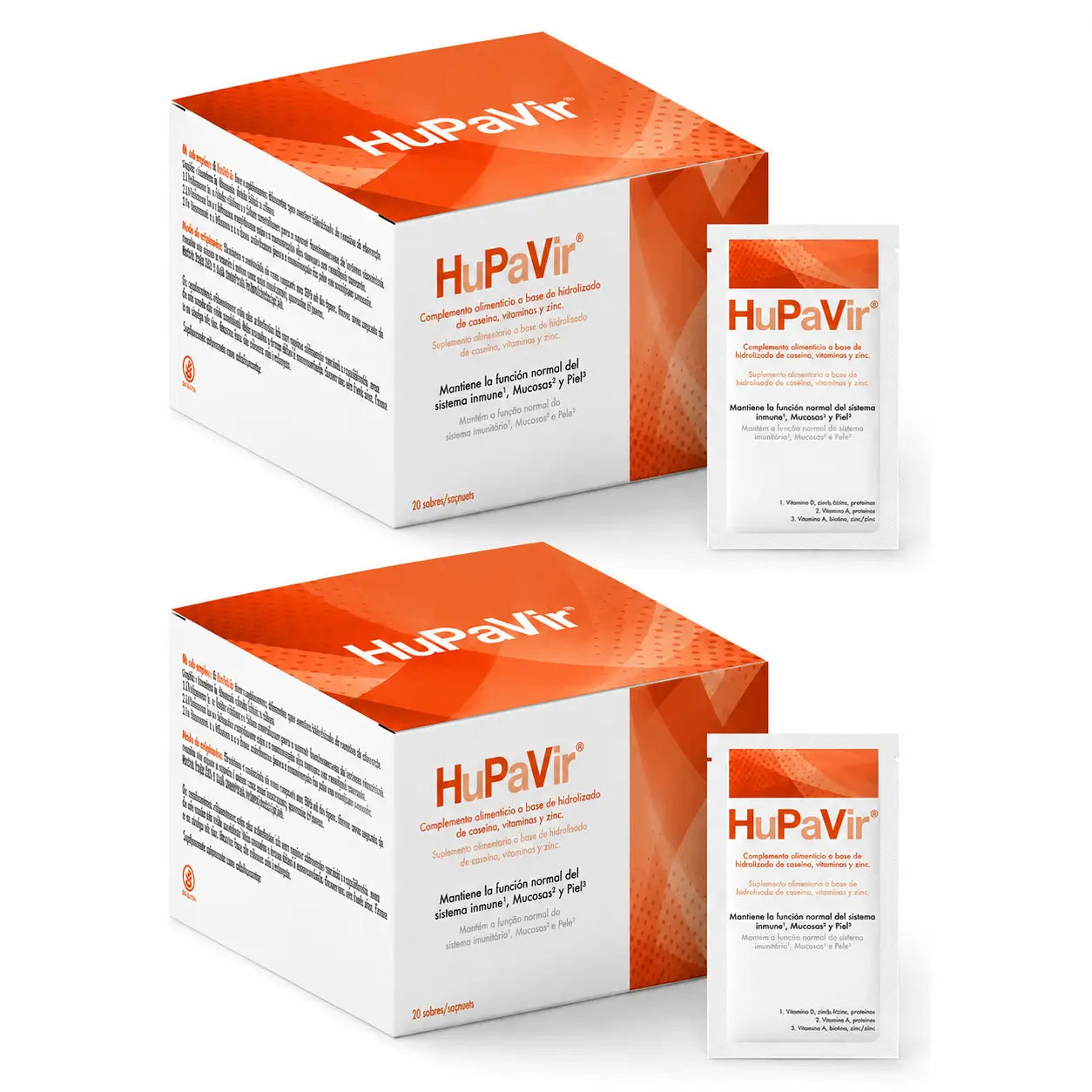 Hupavir 20 sachets, pack of 2