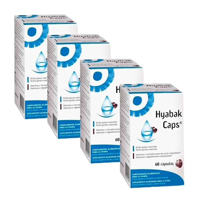 Hyabak Caps Pack, 4 x 60 Capsules