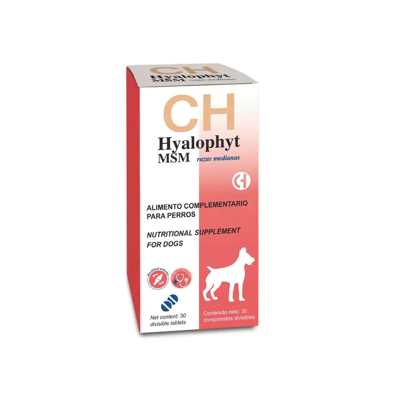 Chemical Hyalophyt MSM for Medium-Sized Breeds, 30 tablets