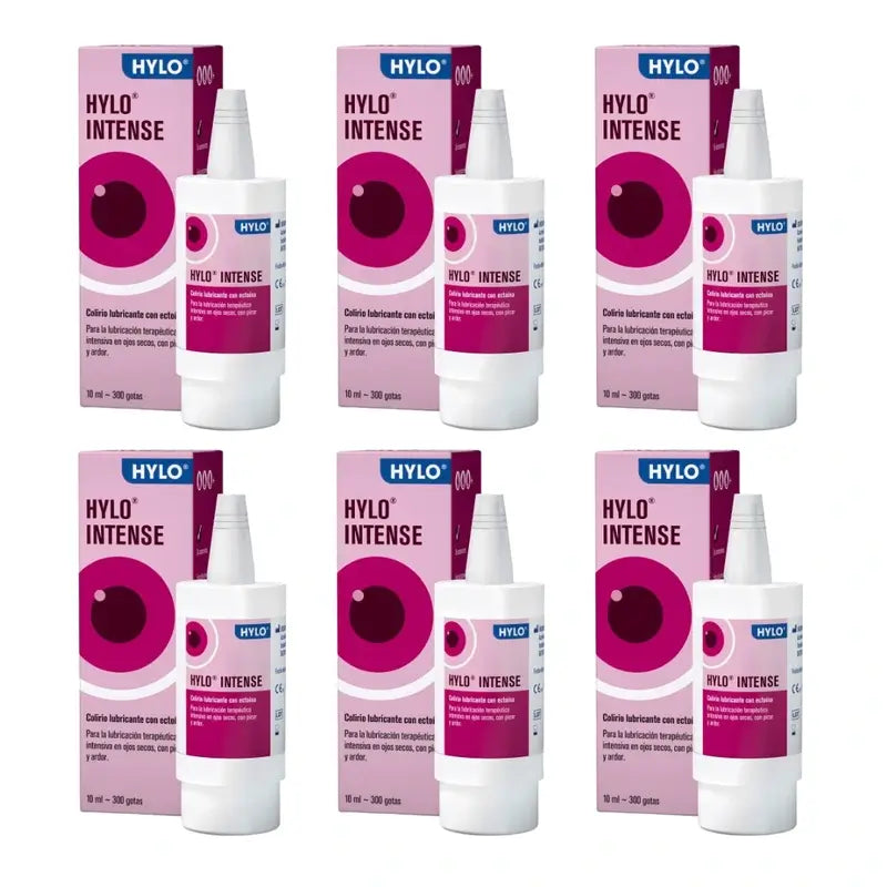 Hylo Intense Eye Drops 10 ml, Pack of 6