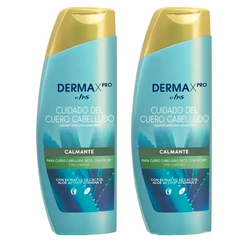 H&S Dermaprox Soothing Dermaprox Shampoo, Pack 2 x 300 ml