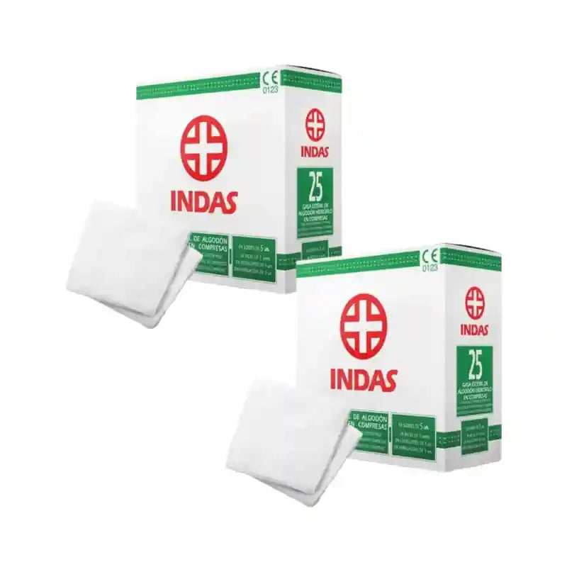 Indas Sterile Gauze 400 Cm2 , 2X25 Dressings