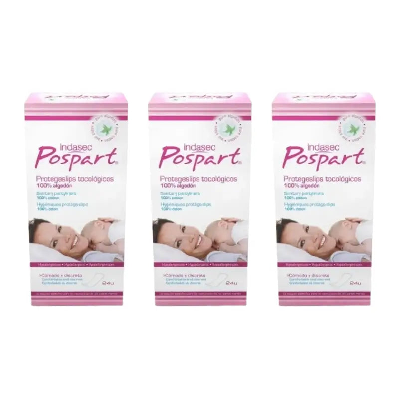 Indasec Pospart Protegeslip , 3 x 24 units