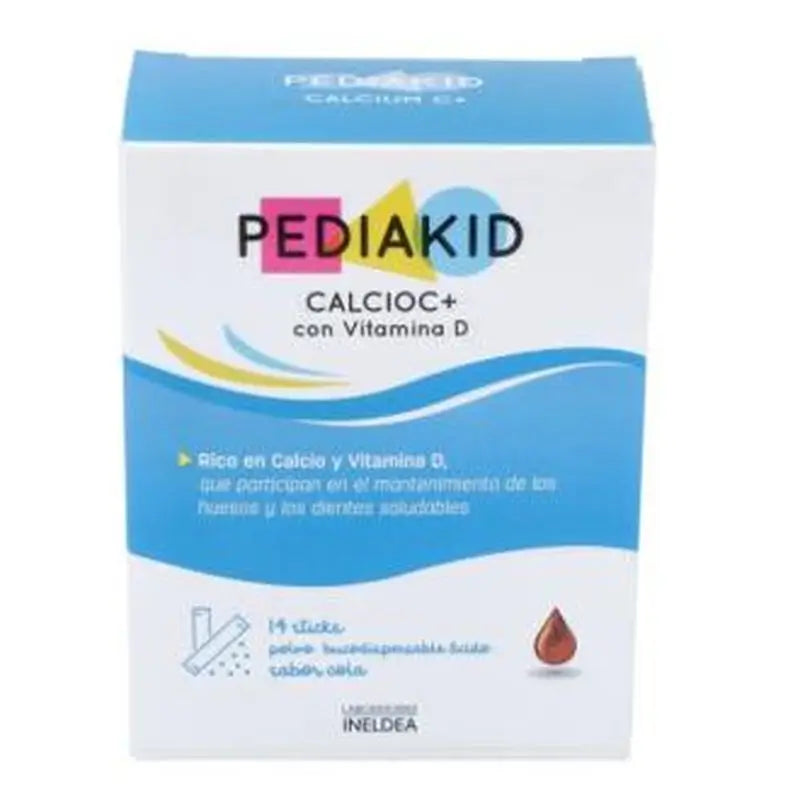 Ineldea Pediakid Calcium Growth 14Sticks