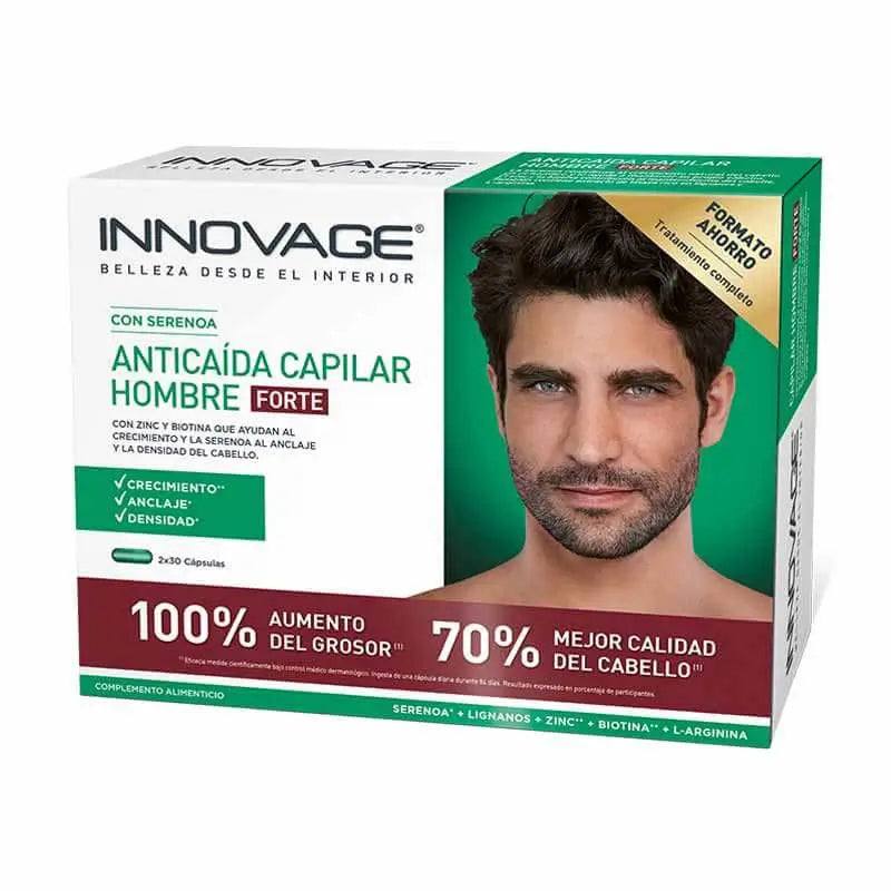 Innovage Forte Hair Loss for Men, 2x30 Capsules