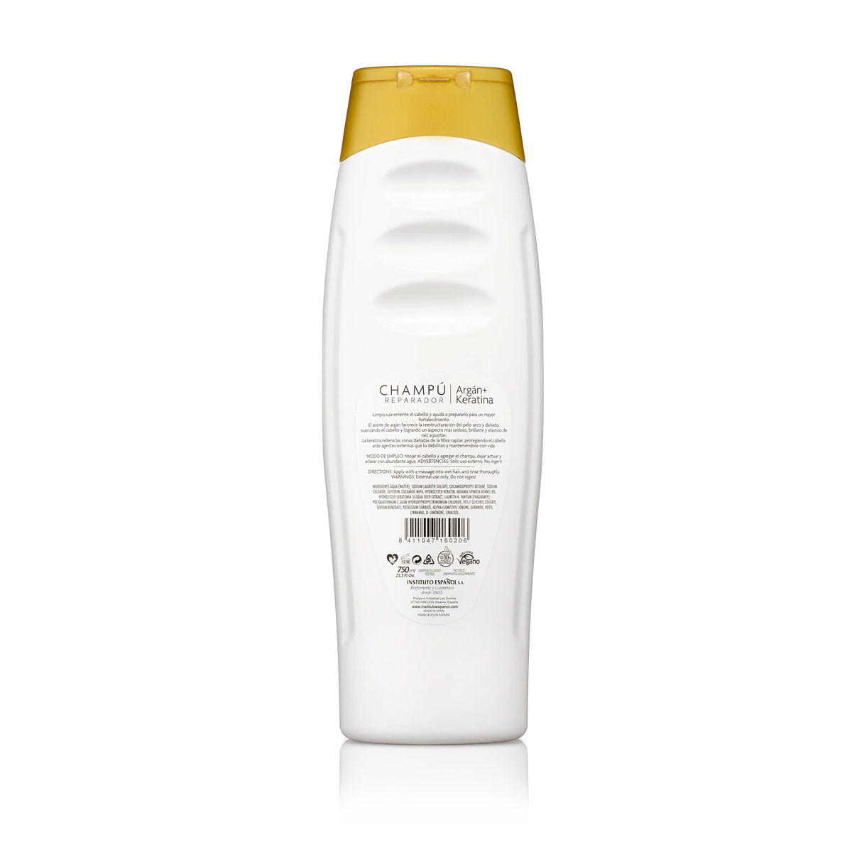 Instituto Español Argan + Keratin Shampoo - 750 Ml
