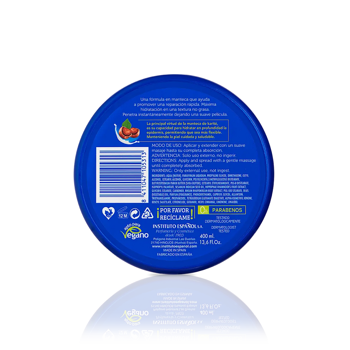 Instituto Español Creamy Jar - 400 Ml