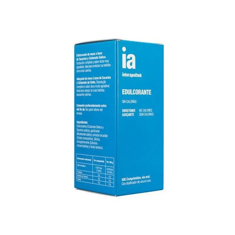 Interapothek Sweetener, 500 capsules