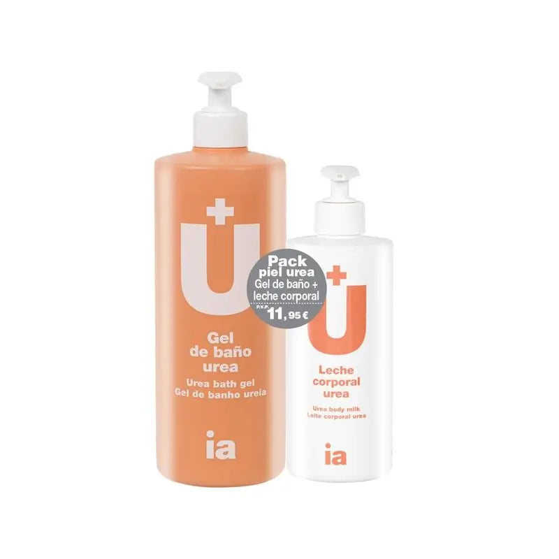 Interapothek Pack Urea Gel 750 Ml + Milk 400 Ml