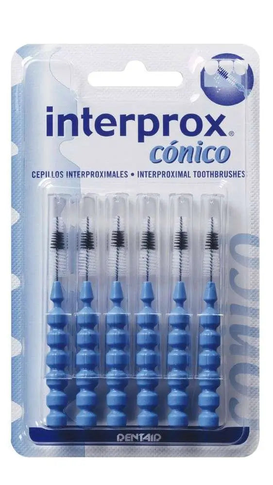 Interprox Interproximal Tapered Toothbrush 6 pieces