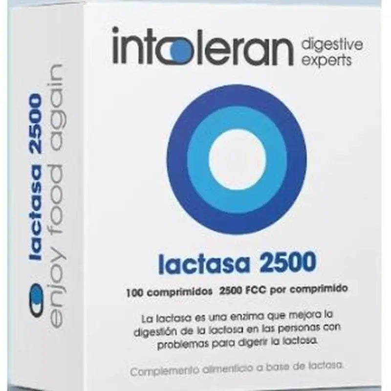 Intoleran Intoleran Lactasa 2500 100 Comprimidos