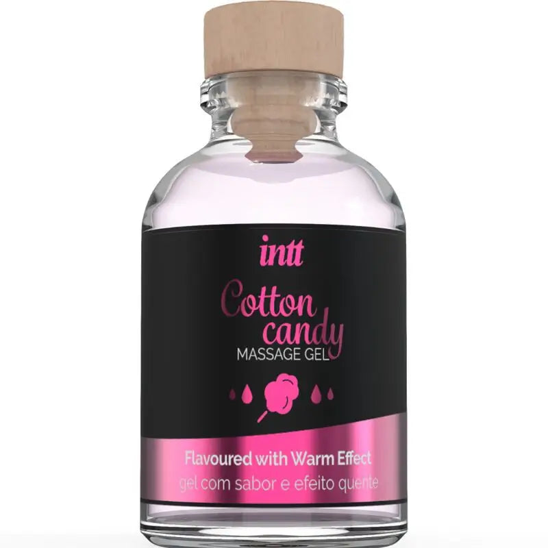 Intt Cotton Candy Warming Massage Gel 30 Ml