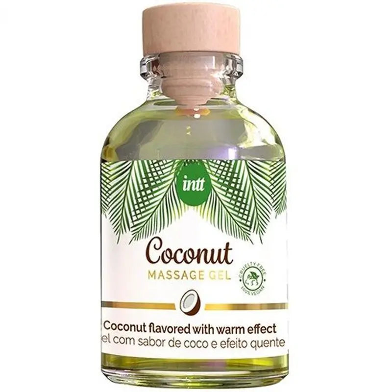Intt 100% Vegan Coconut Massage Gel Kissable 30 Ml