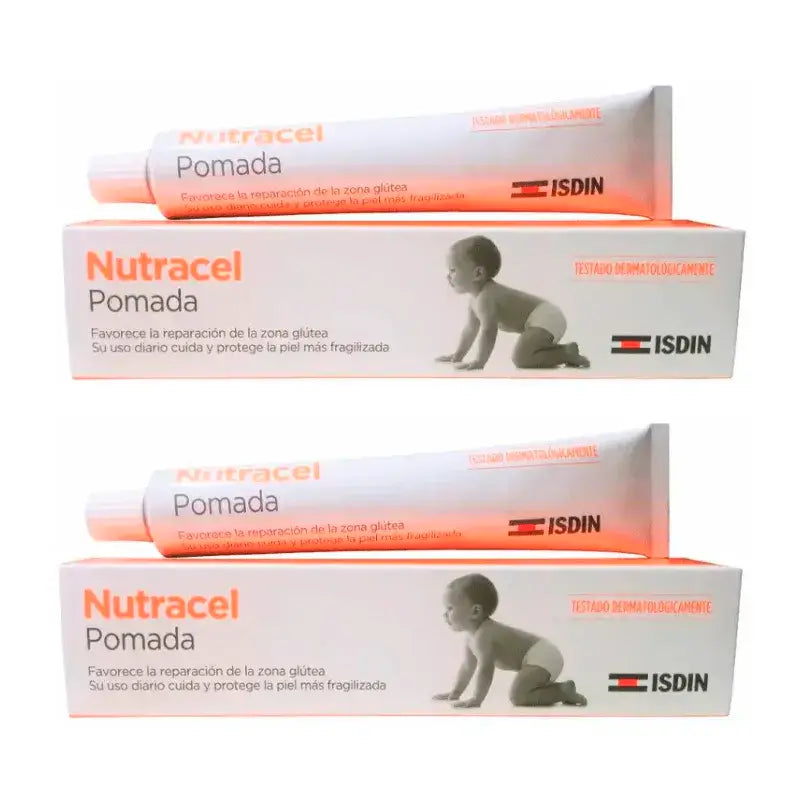 Isdin Baby Naturals Nutracel Ointment, Pack 2 x 50 ml