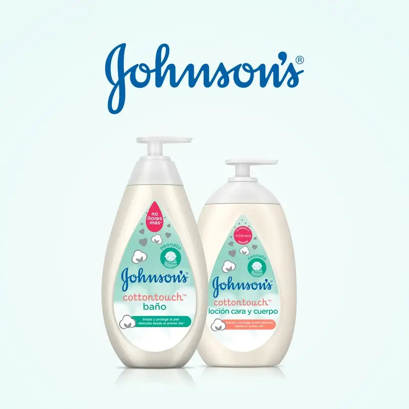 Johnson's Baby Cottontouch Bath Gel, for Babies and Newborns, Fine & Delicate Skin, with Pure Cotton, 500 ml