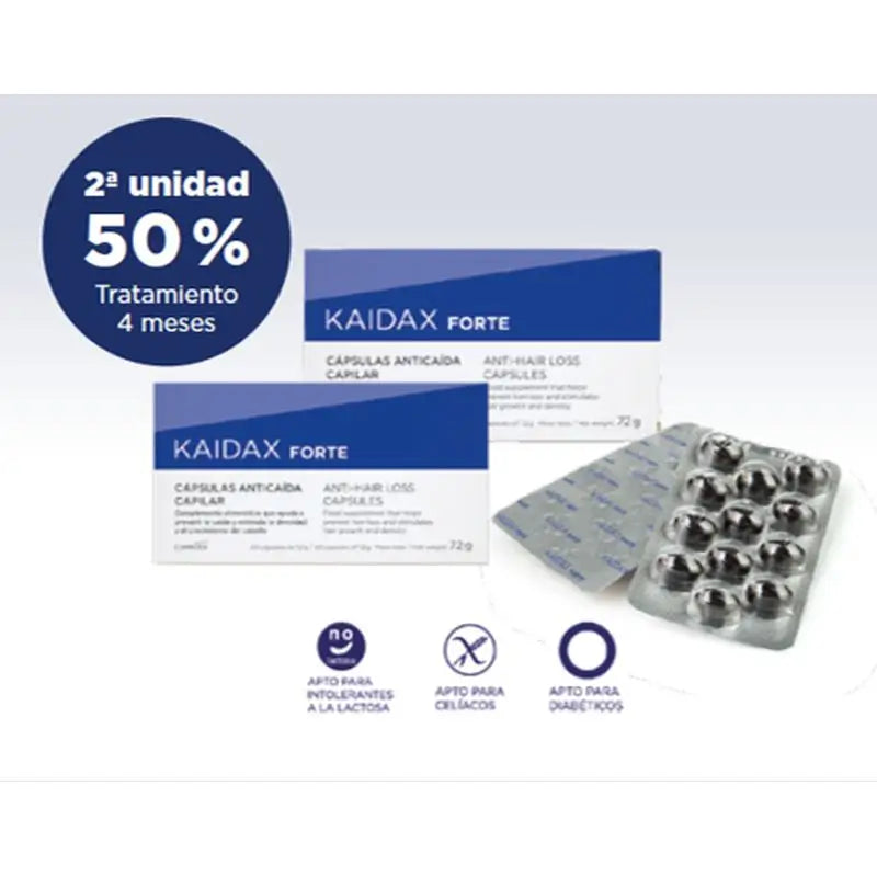 Kaidax Duplo Forte Hair Loss 2 x 60 capsules