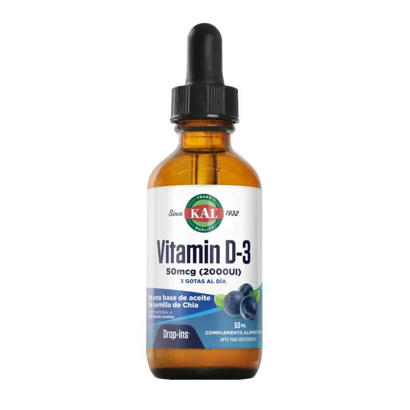 Solaray Vitamin D3 Drops 53 ml