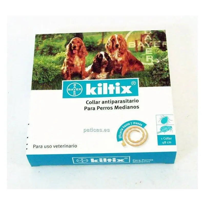 Kiltix Antiparasitic Collar for Medium Dogs
