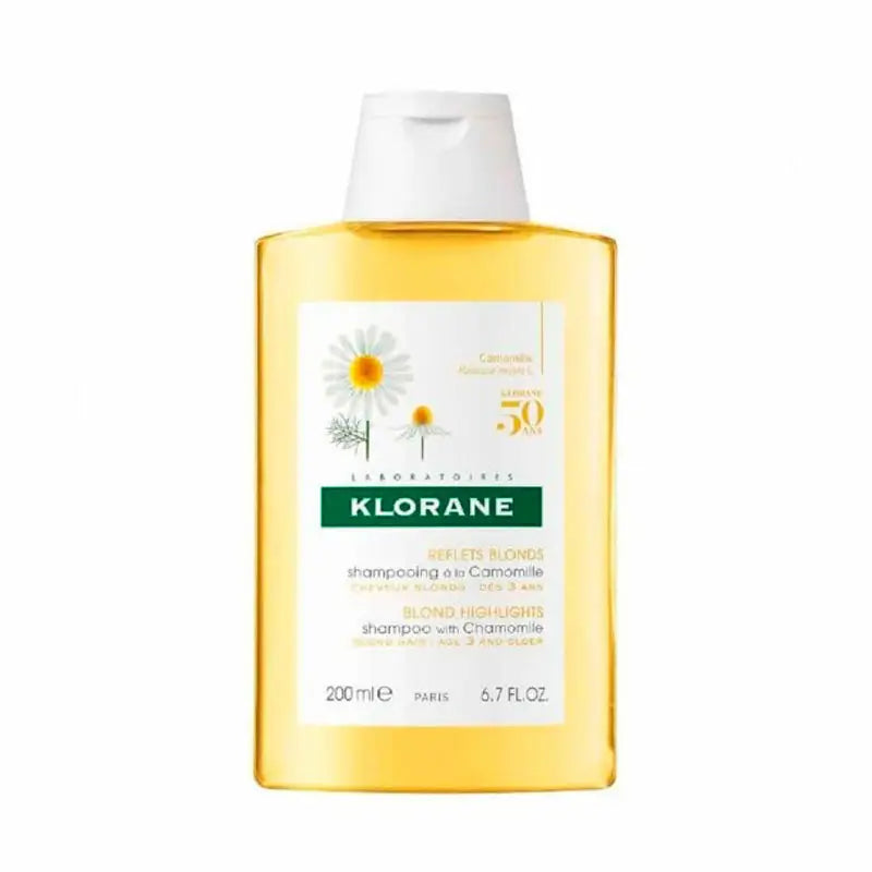 Klorane Chamomile Shampoo Cleanses and Brightens, 200 ml