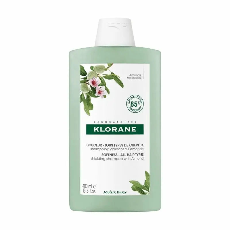 Klorane Fortifying Shampoo With Almond, 400 Ml - All Hair Types