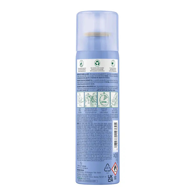 Klorane Organic Linseed Dry Shampoo 150 ml