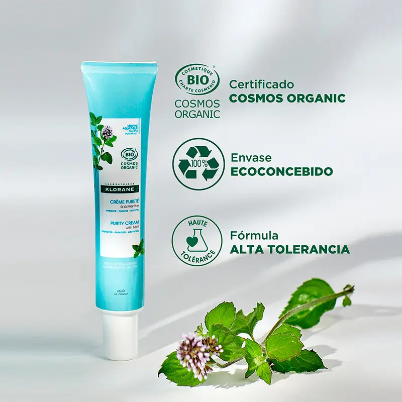 Klorane Purifying Cream with Aquatic Mint Bio 40 g