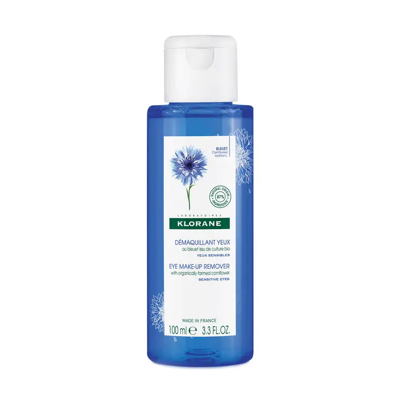 Klorane Eye Make-up Remover Cornflower 100 ml