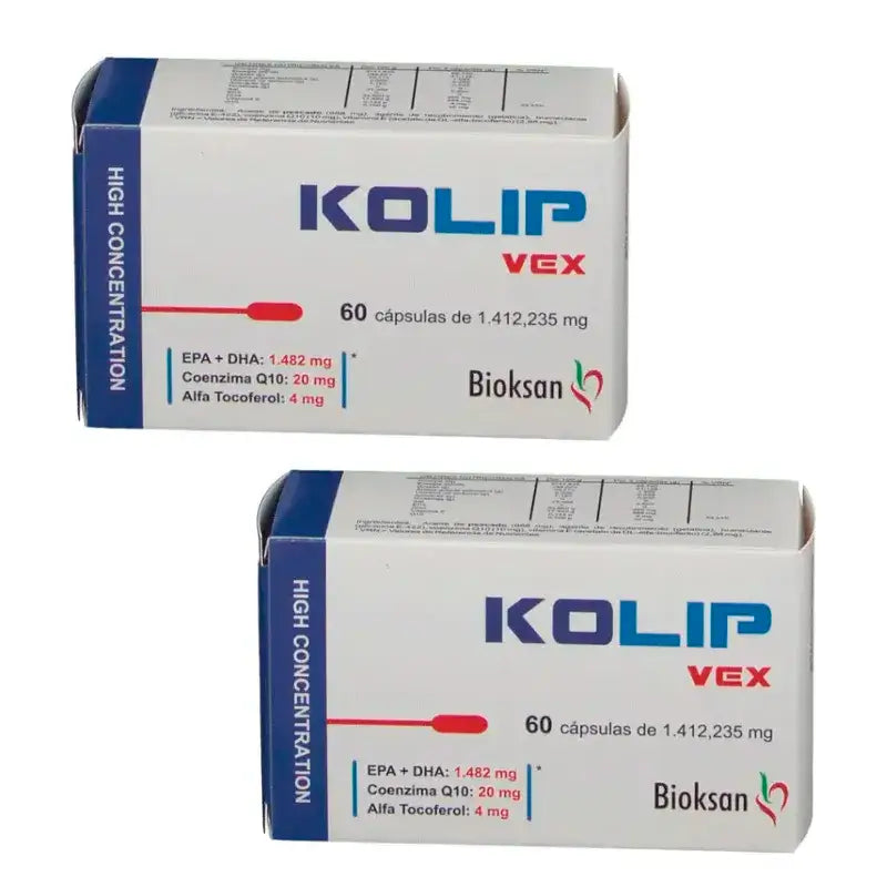 Kolip Vex Pack 2 x 60 capsules