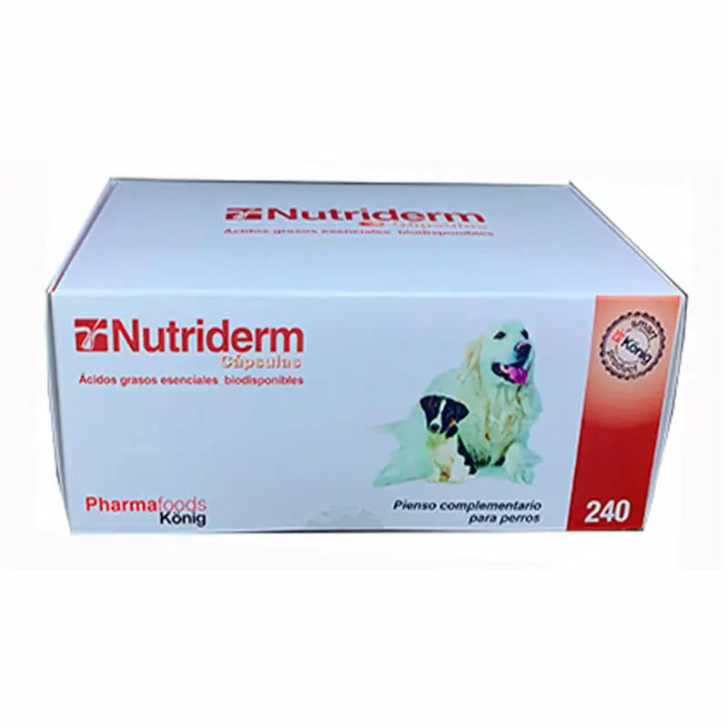 Konig Nutriderm, 240 capsules