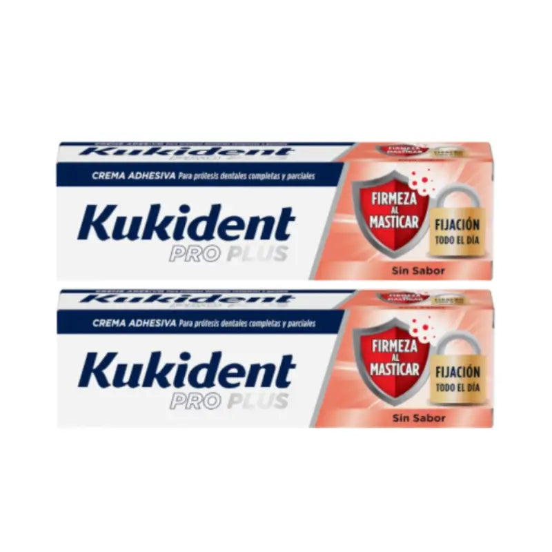 Kukident Pro Plus Chewing Firmness Support 40g + 40g