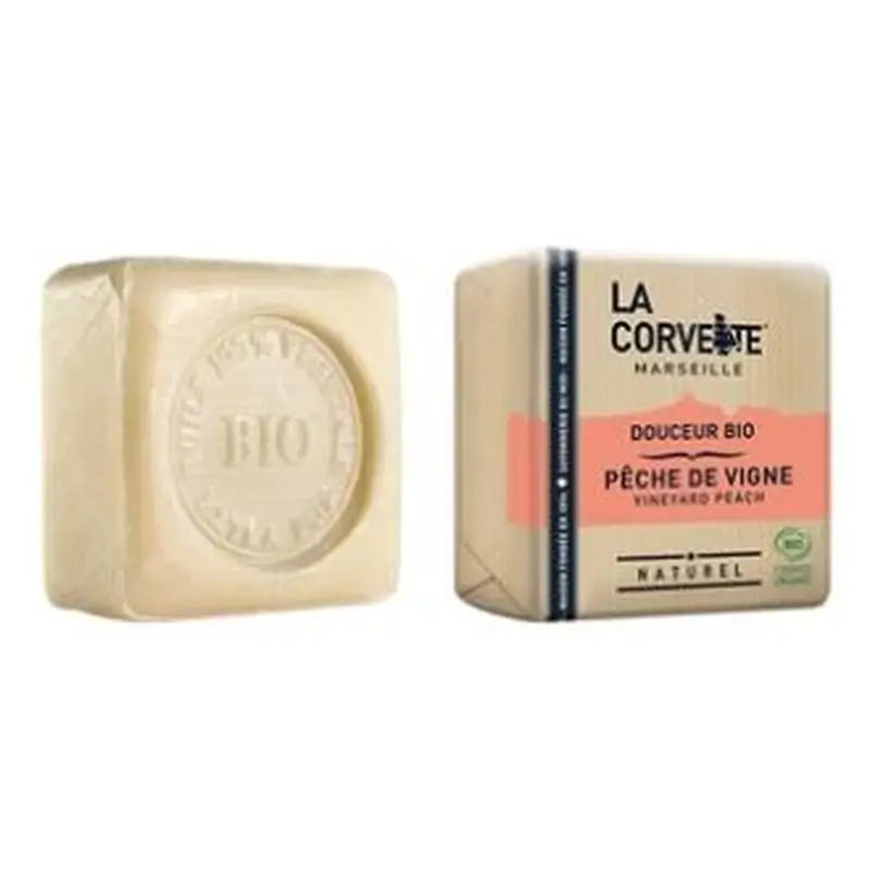La Corvette Peach Vineyard Soap Bar 100Gr. Bio