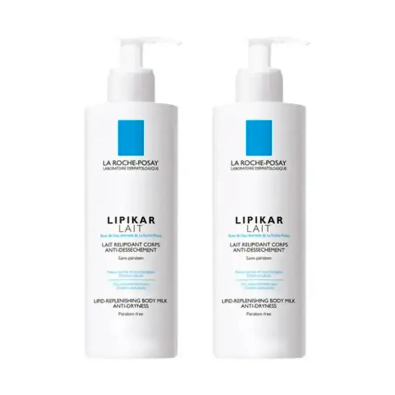 La Roche Posay Lipikar Body Milk, Pack 2 x 750 ml