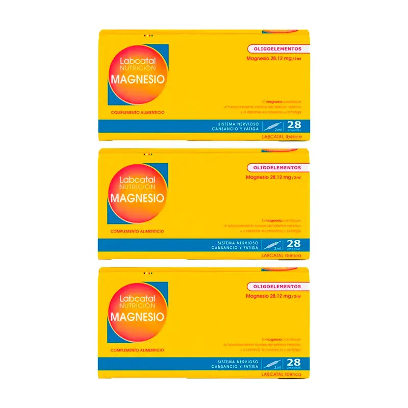 Labcatal Magnesium, 3X28 Ampoules