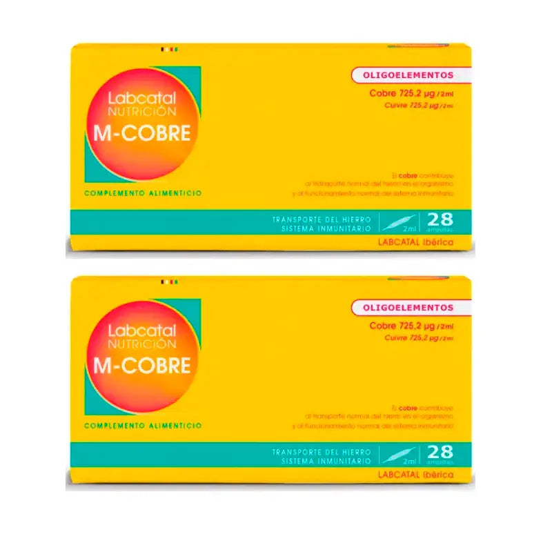 Labcatal Manganese-Copper, 2X28 Ampoules