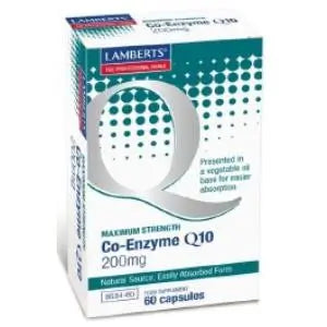 Lamberts Coenzyme Q10 200 Mg. 60 capsules