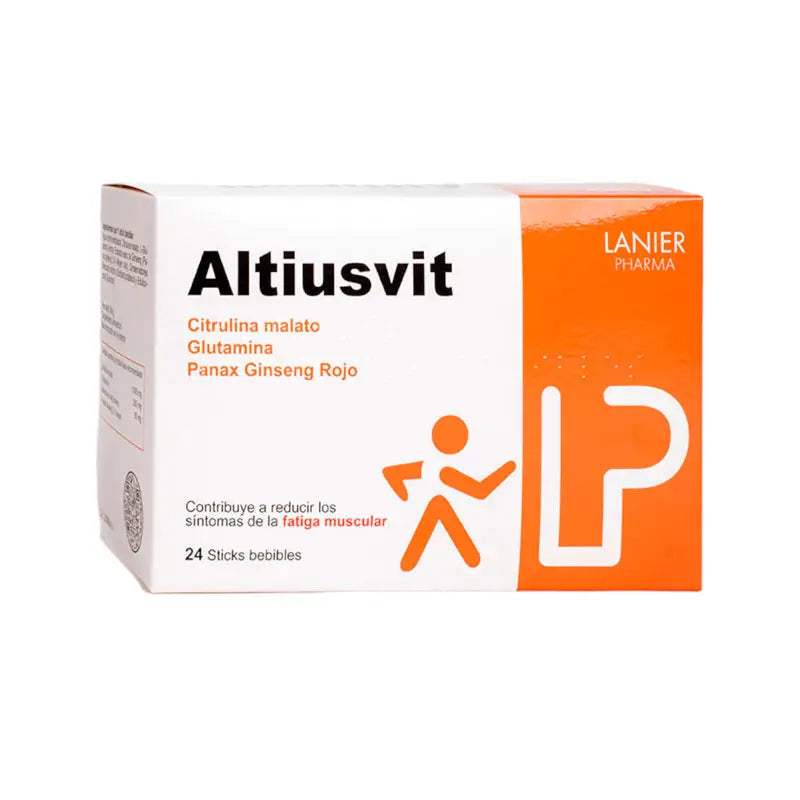 Lanier Pharma Altiusvit Food Supplement, 24 Drinkable Sticks