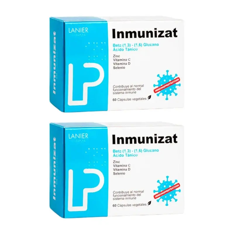 Lanier Pharma Inmunizat Food Supplement , 2X60 Vegetable Capsules