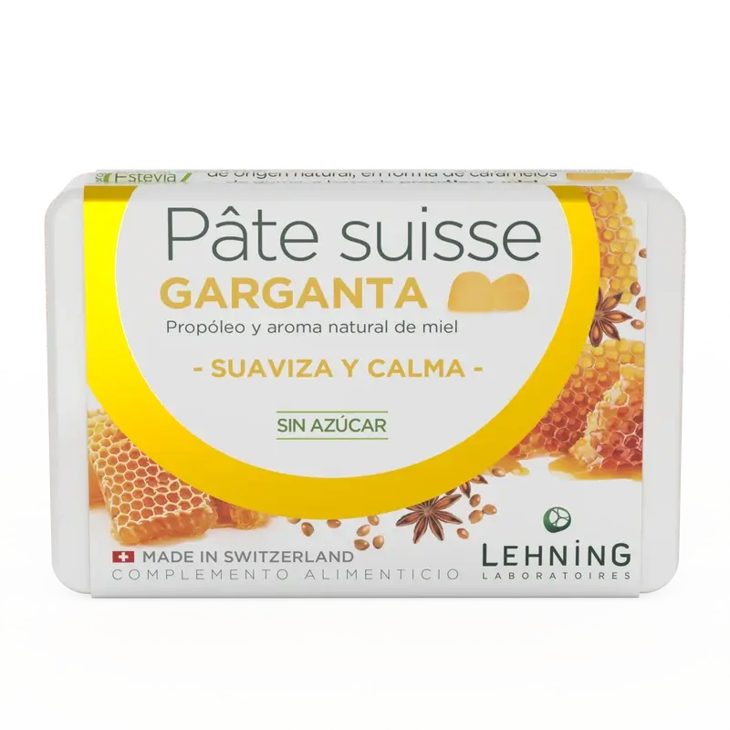 Lehning Pâte Suisse Throat, 40 sweets